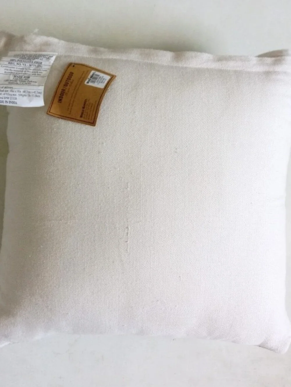 World Market indoor/outdoor textured Southwestern style throw pillow